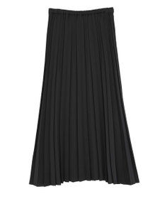 Green Parks サテン変形プリーツスカート