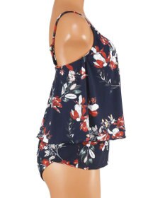 San-ai Resort（三愛水着楽園） 【SALE】ロングパンツセット水着　9M・11L　【Coral veil（コーラルヴェール）】