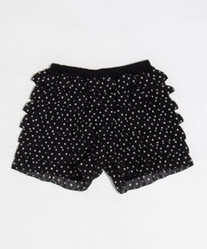 WEGO ドットフリルマイクロショートパンツ