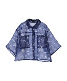 AMERICAN HOLIC 総柄シアーショート丈シャツ／Ｄｉｓｎｅｙ