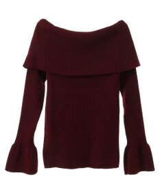 earth music&ecology ２Ｗａｙオフショルニットプルオーバー