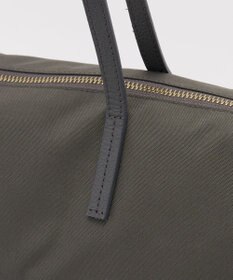 russet ＜390g/撥水性あり＞天ファスナー付きコーデュラナイロントートバッグ(CE-1560)