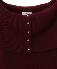 earth music&ecology ２Ｗａｙオフショルニットプルオーバー