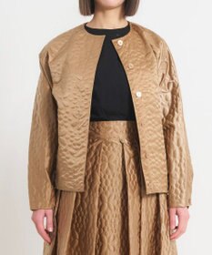 muuc 【土の凹凸を表現したナイロン素材】テレイン ブルゾン