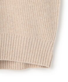 J.PRESS YORK STREET 【UNISEX】ウールカシミヤ スキッパーニットポロシャツ