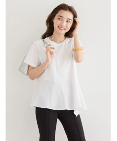 AMERICAN HOLIC 裾フレア切り替えカットプルオーバー