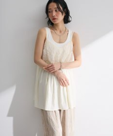 Green Parks テープ刺繍ビスチェ