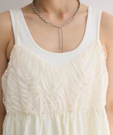 Green Parks テープ刺繍ビスチェ