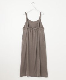 J.PRESS LADIES L 【洗える】マロンサテン キャミソール ワンピース