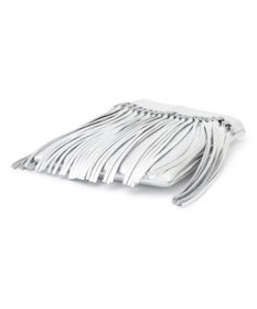 23区 NOMADIS DANCE フリンジ ポシェット (シルバー)