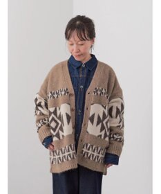 CRAFT STANDARD BOUTIQUE 【男女兼用】オルテガ柄カーディガン
