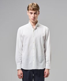 JOSEPH HOMME 【新素材】グリットタックジャージー　ウィングカラーシャツ