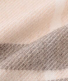 23区 カシミヤ チェック柄 ストール