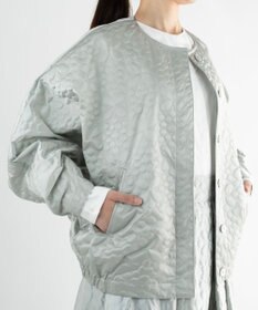 muuc 【土の凹凸を表現したナイロン素材】テレイン ブルゾン