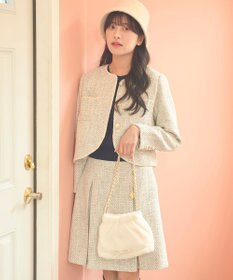 Feroux 【セットアップ対応】ツイード ジャケット