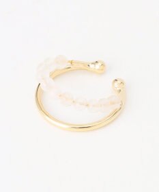 J.PRESS LADIES 【WEB限定】2way 天然石 イヤカフ リング