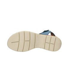 INTER-CHAUSSURES 【Marila】異素材コンビウエッジサンダル