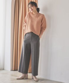 ANY 【洗濯機可能】ソフトアクリル求心ニット