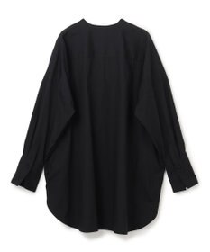 JOSEPH ポプリン　ノーカラープルオーバーブラウス
