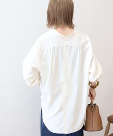 AMERICAN HOLIC 金ボタンバックシャンロングシャツ