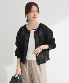 Green Parks Ｉ　レースシャツブルゾン