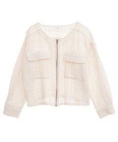 Green Parks Ｉ　レースシャツブルゾン