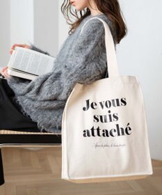 WEGO キャンバスロゴトート