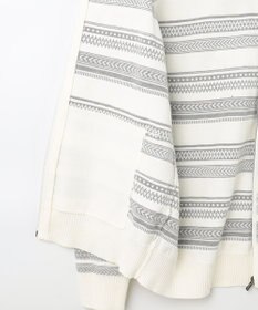 JOSEPH ABBOUD 【キングサイズ・柔らかな肌触り】洗える！コットンブークレーニットパーカー