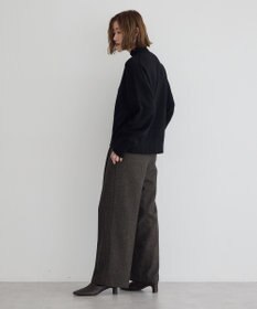 YECCA VECCA ワイドリブニット