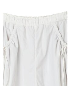 earth music&ecology サイドリボンラインパンツ（Ｏｆｆ　Ｗｈｉｔｅ）