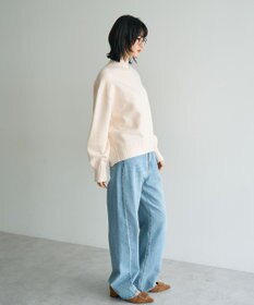 YECCA VECCA ワイドリブニット