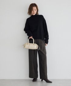 YECCA VECCA ワイドリブニット