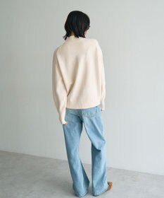 YECCA VECCA ワイドリブニット