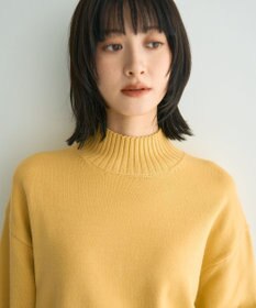 YECCA VECCA ワイドリブニット