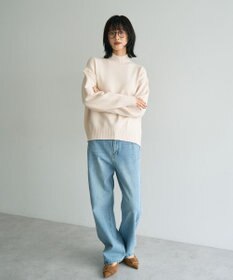 YECCA VECCA ワイドリブニット