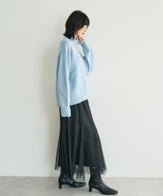 YECCA VECCA ワイドリブニット