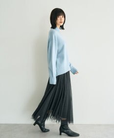 YECCA VECCA ワイドリブニット