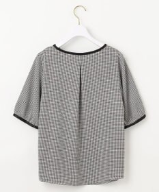 ANY SIS 【洗える】 バイカラータック ブラウス