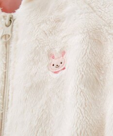 MIKI HOUSE HOT BISCUITS 【ミキハウス】【60-80cm】 マイクロファー カバーオール