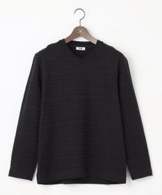 JOSEPH ABBOUD 【オーガニックコットン使用】リンクスボーダー Tシャツ