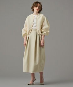 uncrave 【手洗い可】シャイニー シアー コクーンスカート（uncrave STANDARD）