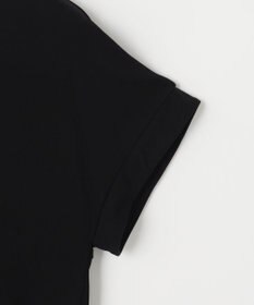 自由区 【XSサイズ~/洗える】ドレーピーポンチフレンチスリーブ カットソー