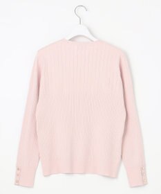 J.PRESS LADIES 【洗える】RAYON STRETCH PLAIN クルーネック ニット