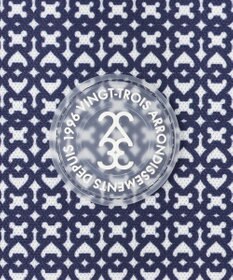 23区GOLF 【MEN】モノグラム柄  半袖ポロシャツ