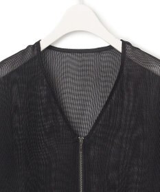 ICB L 【洗える】Ta/Peメッシュ ブルゾン