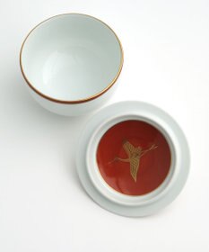 たち吉 【たち吉】瑞鶴お茶呑茶碗〈５客〉波佐見焼