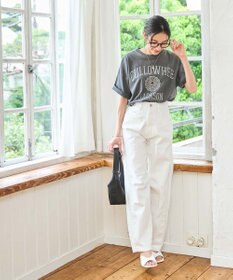 WEGO 【新色追加/ユニセックス着用アイテム/手洗い可/SMLサイズ展開】ピグメントグラフィックT（S）