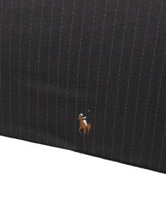 MOONBAT 【自動開閉】POLO RALPH LAUREN 折りたたみ傘  メンズ ストライプ ワンポイント刺繍 大きめ60cm