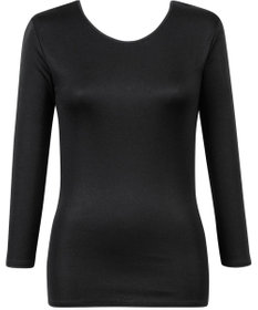 Wing あったかインナー 綿100％(肌側) 軽い ネックせまめ 8分袖 長袖 秋 冬 EL2950 ウイング／ワコール