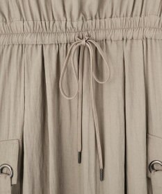 YECCA VECCA 【UVカット/遮熱/接触冷感】COOLカーゴキャミワンピース